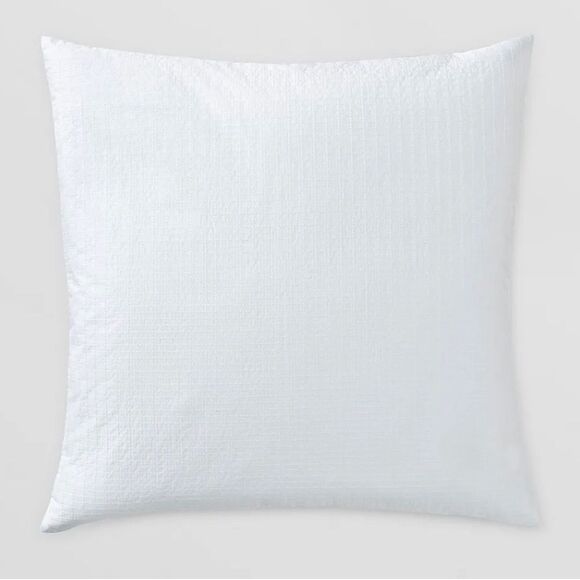 OAKE‎ Leicester White Euro Sham 26 x 26 set of 2